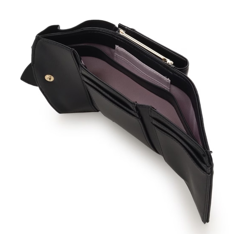 レースハートベルト折財布