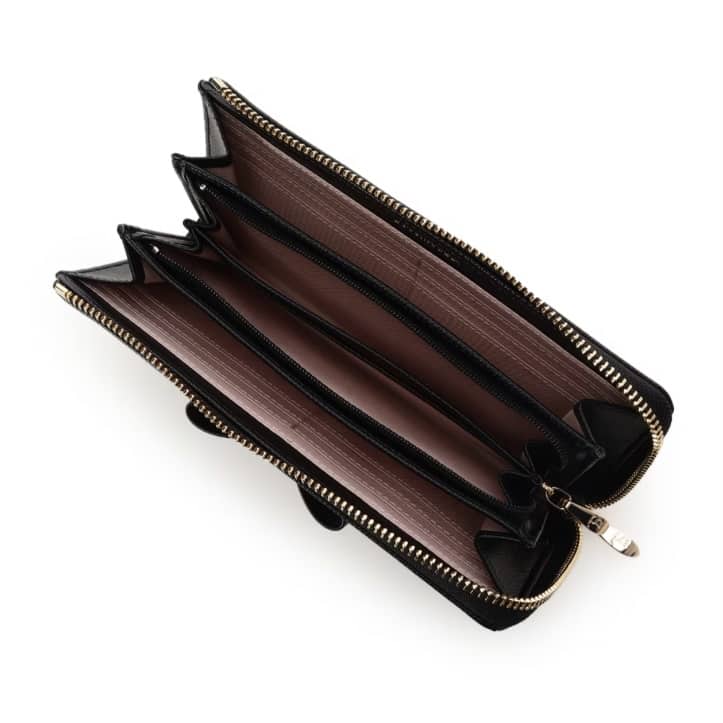 ジュエルリボン長財布