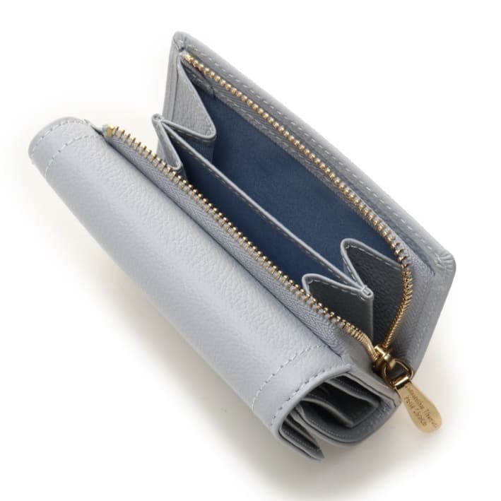 クリアハートビジュー 折財布