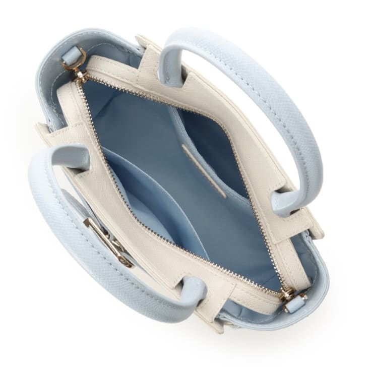 フロントバックルハンドバッグ