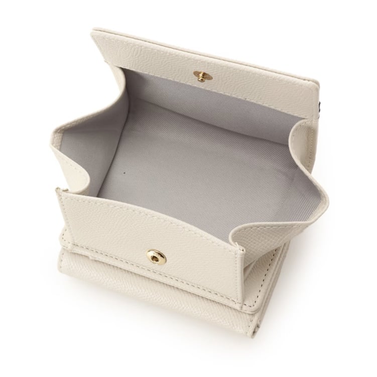 フロントバックル折財布