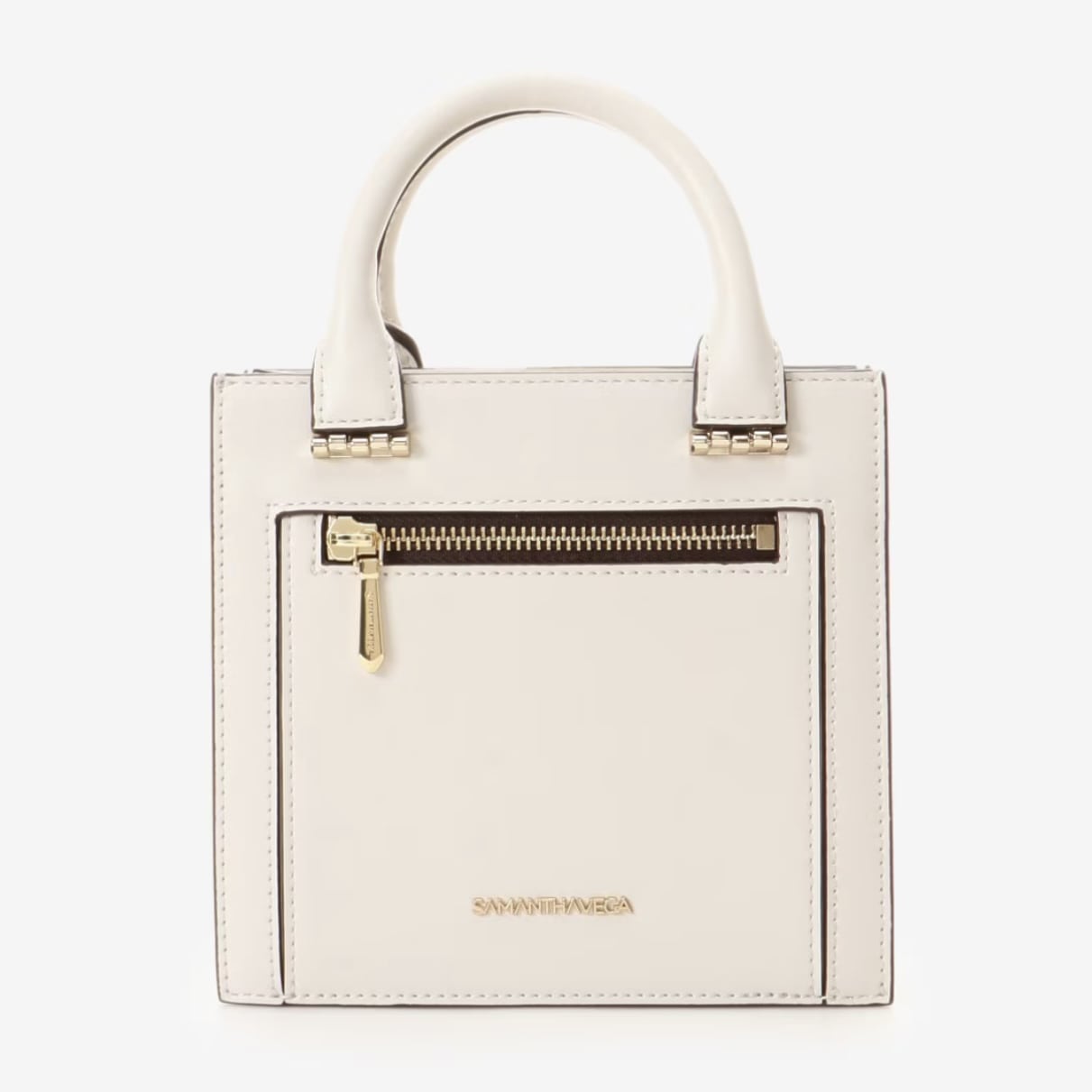 スクエアシンプルミニショルダーバッグ