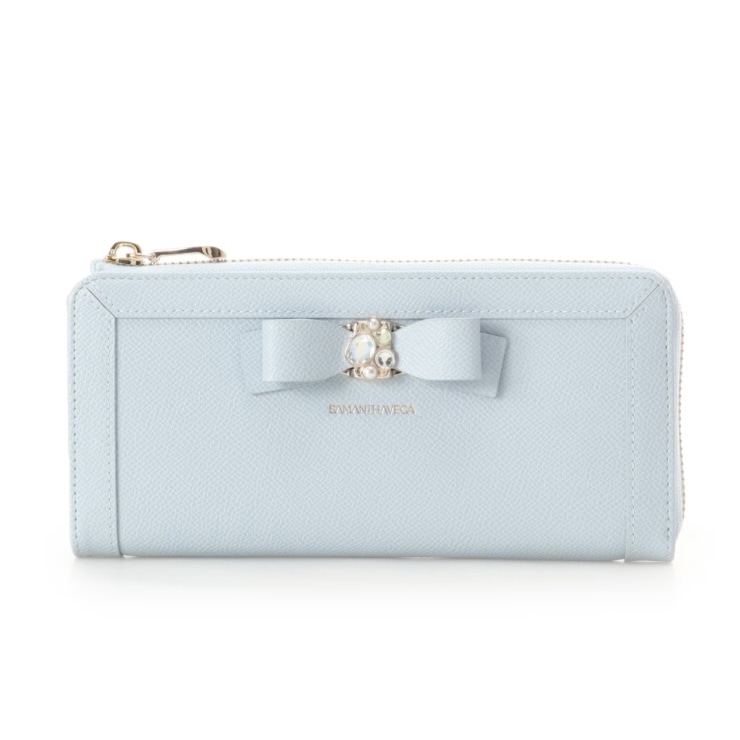 ジュエルリボン長財布