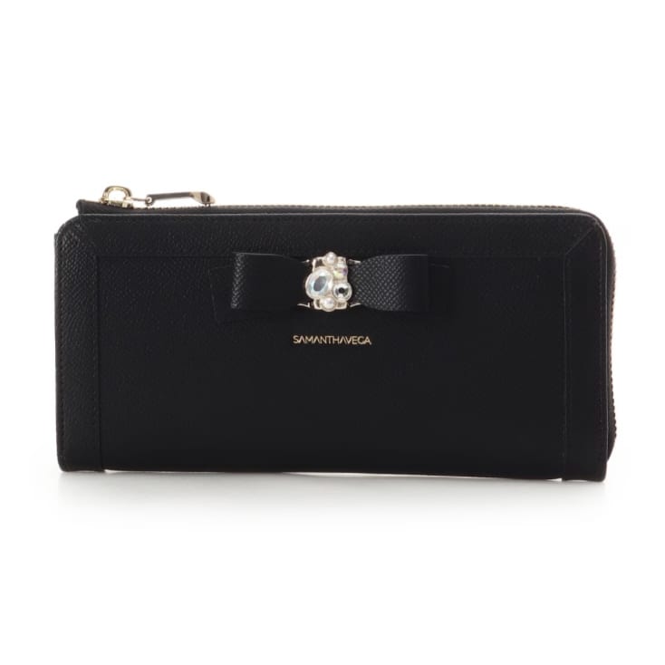 ジュエルリボン長財布