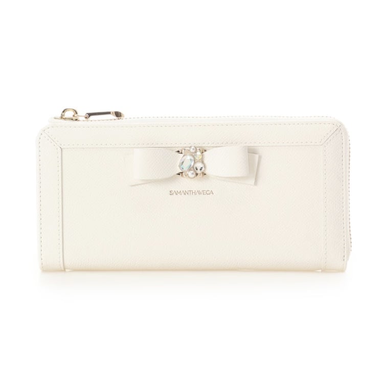 ジュエルリボン長財布