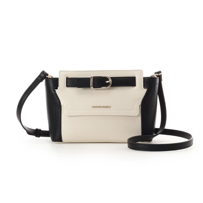 フロントバックルショルダーバッグ