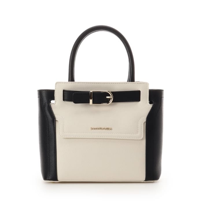 フロントバックルハンドバッグ