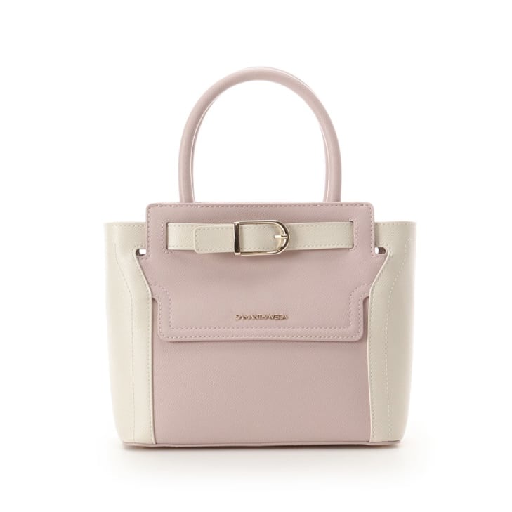 フロントバックルハンドバッグ