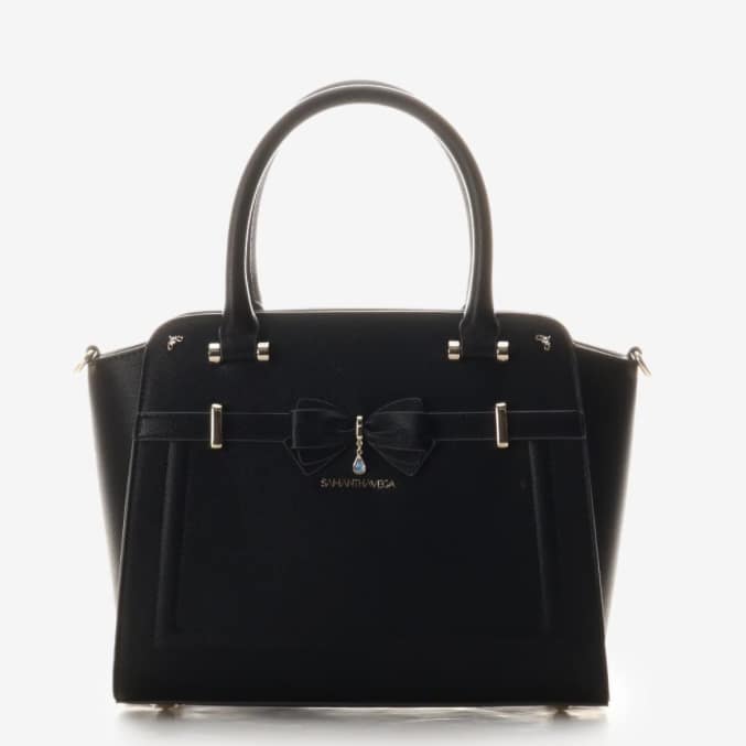 アクセントリボントートバッグ