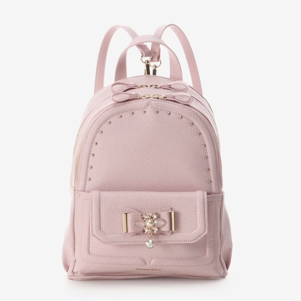 ビジューリボンリュック(小)