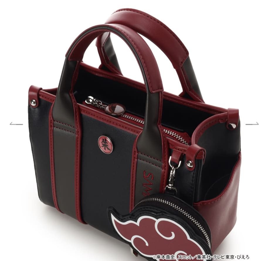 『NARUTO-ナルト- 疾風伝』コラボコレクション「うちはイタチ」 ハンドバッグ