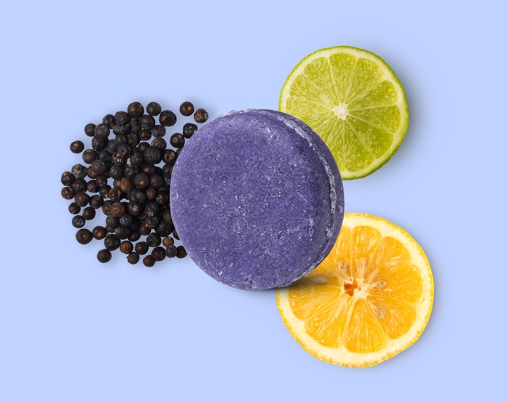 紫ショック シャンプーバー