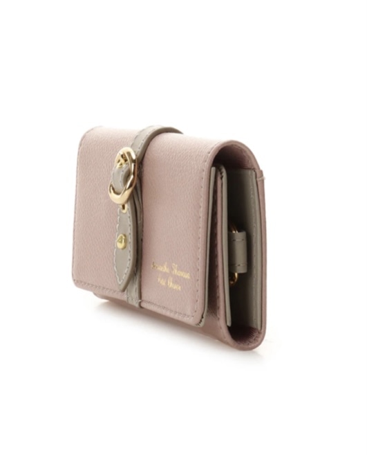  フロントベルト キーケース　ピンク