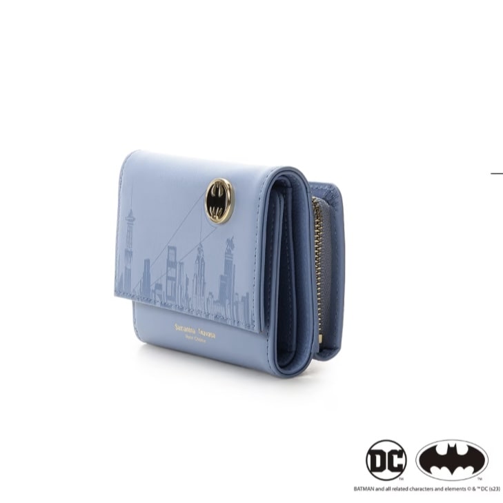 「バットマン」コレクション 折財布　ダルブルー