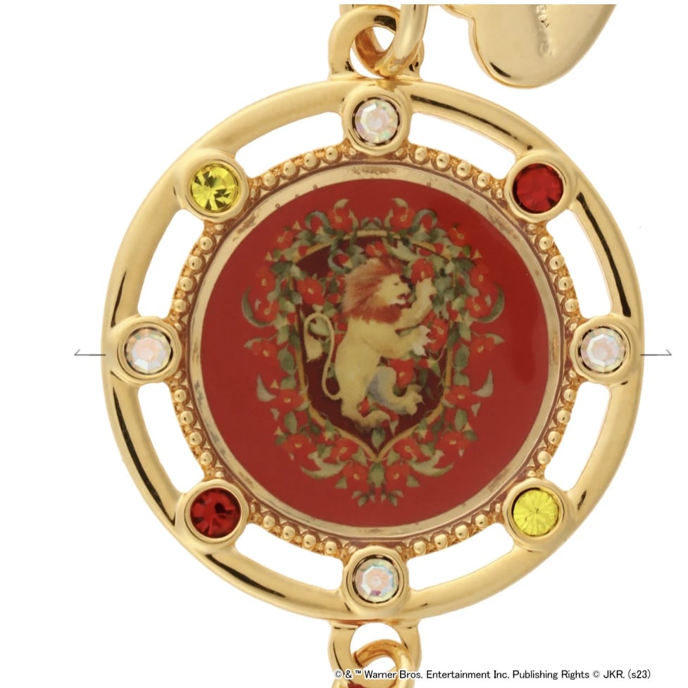 「ハリー・ポッター」コレクションファスナーチャーム　グリフィンドール