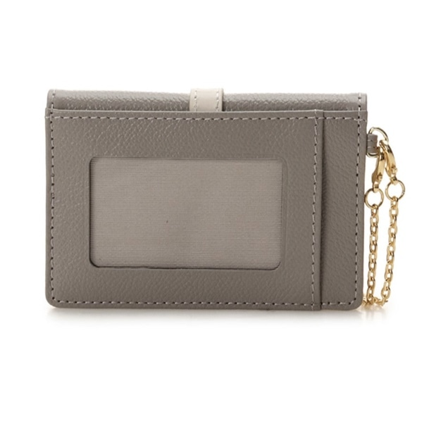 フロントベルト パスケース　グレー