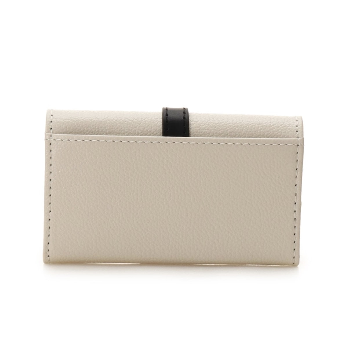 フロントベルト キーケース　オフホワイト