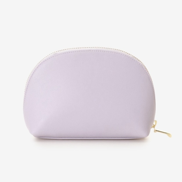 リボンラッピング　ポーチ　ラベンダー