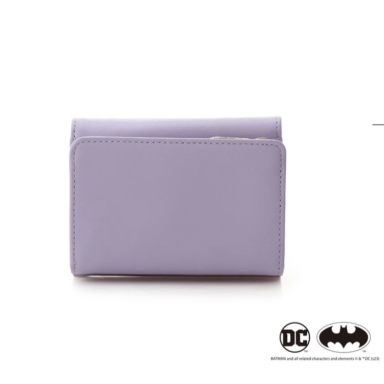 「バットマン」コレクション 折財布　ラベンダー