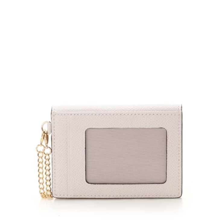 インサイドバイカラー パスケース　ピンク