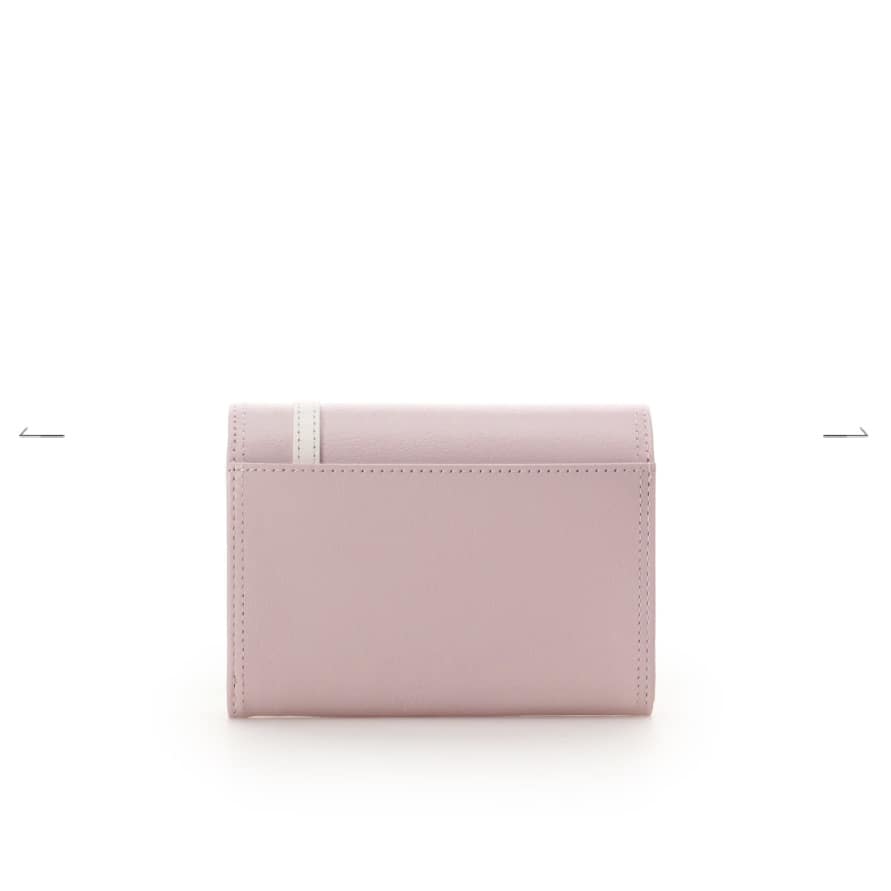 ベルトラッピング 二つ折財布　ピンク