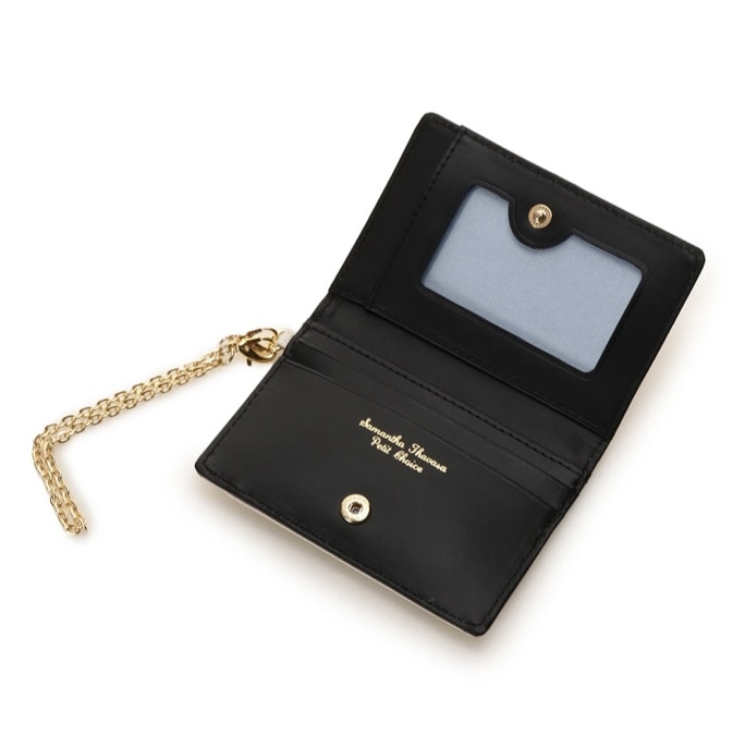 フロントベルト パスケース　オフホワイト