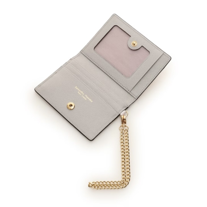 インサイドバイカラー パスケース　ピンク