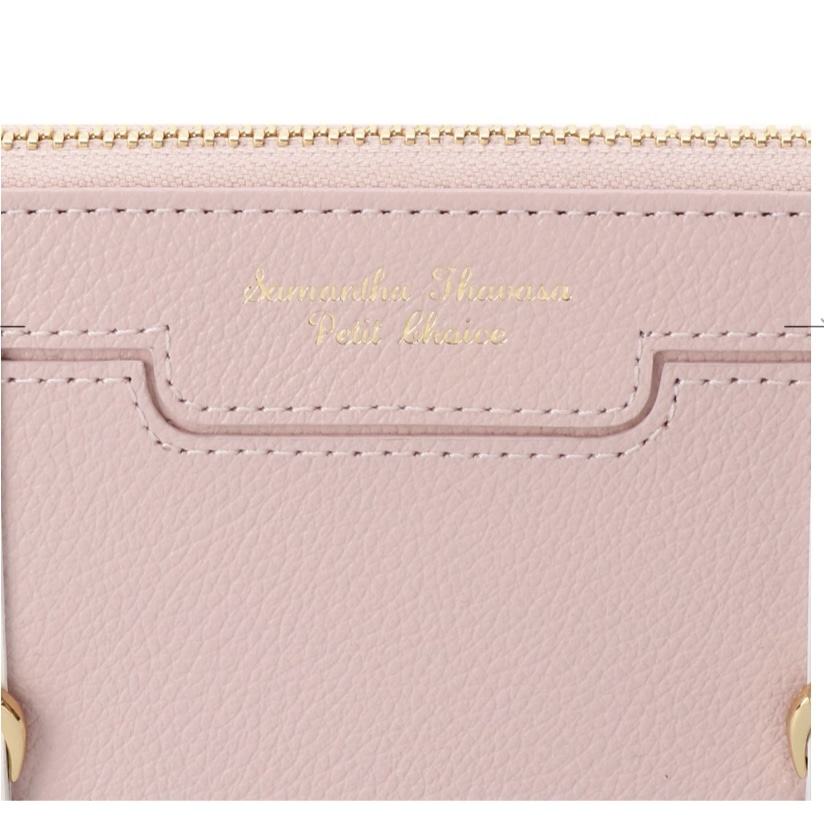 トロッターケースモチーフ 長財布　ピンク