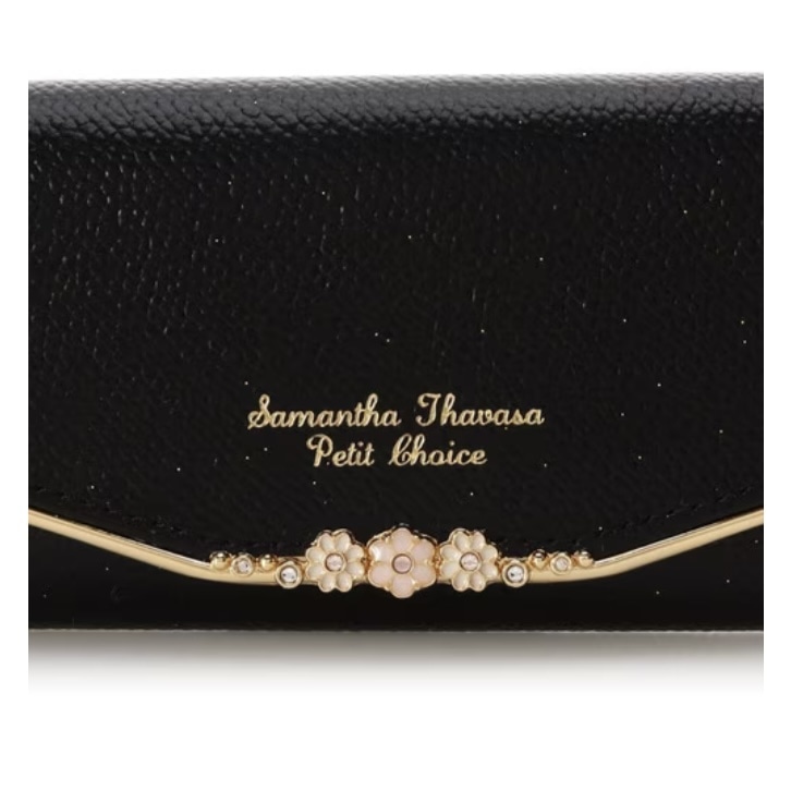 フラワーバー キーケース　ブラック