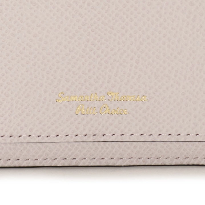 インサイドバイカラー パスケース　ピンク