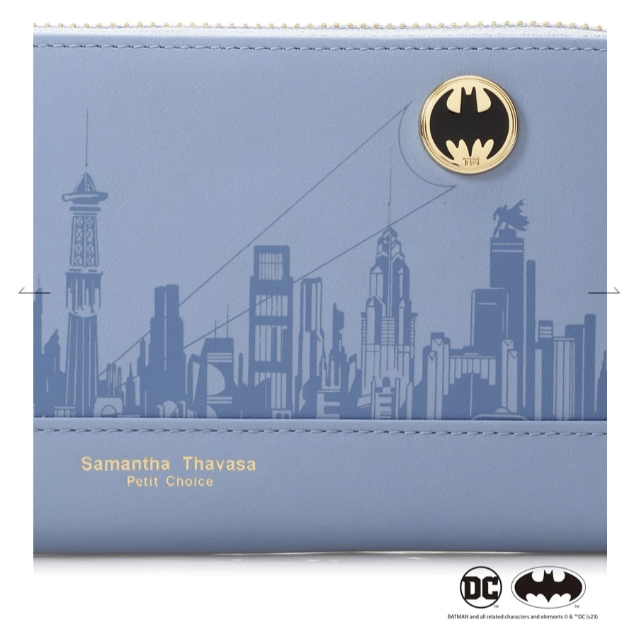 「バットマン」コレクション 長財布　ダルブルー