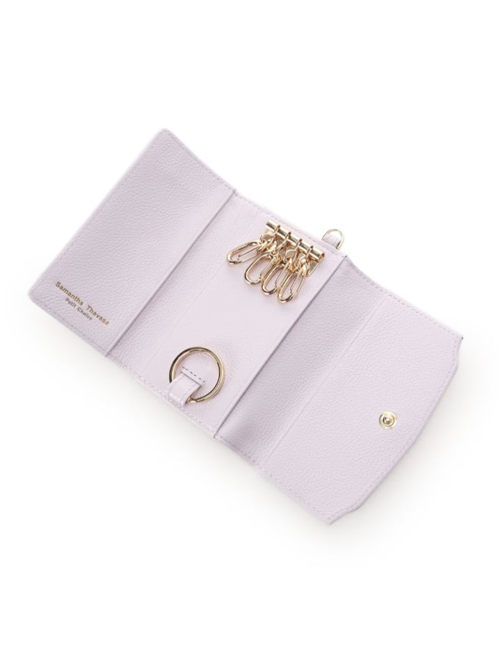 フラワービット キーケース　ラベンダー