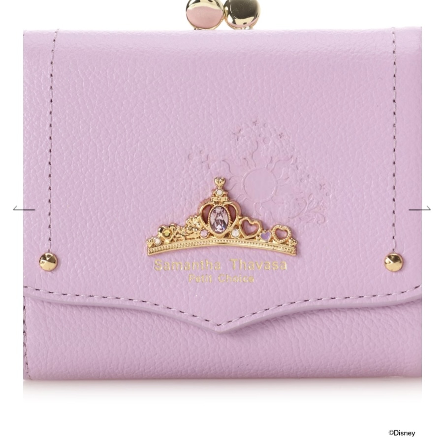 サマンサタバサプチチョイス ディズニープリンセスコレクション ラプンツェル 財布 ディズニープリンセスコレクション」折財布 ラプンツェル｜ サマンサ