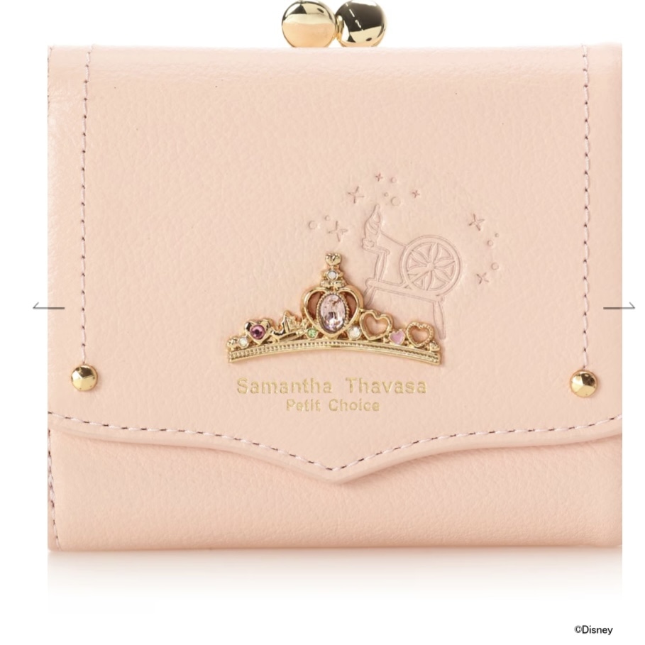 「ディズニープリンセスコレクション」折財布　オーロラ姫