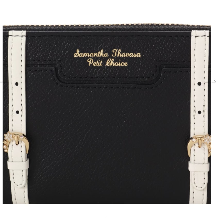 トロッターケースモチーフ 長財布　ブラック