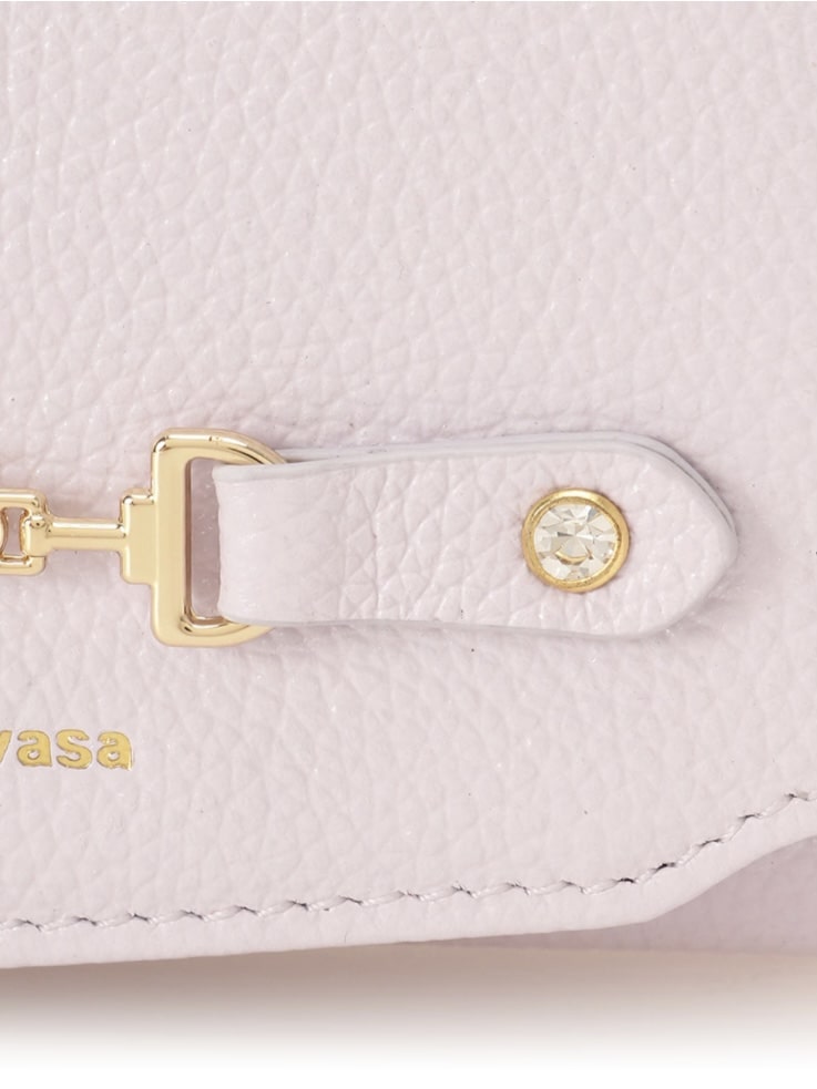 フラワービット キーケース　ラベンダー