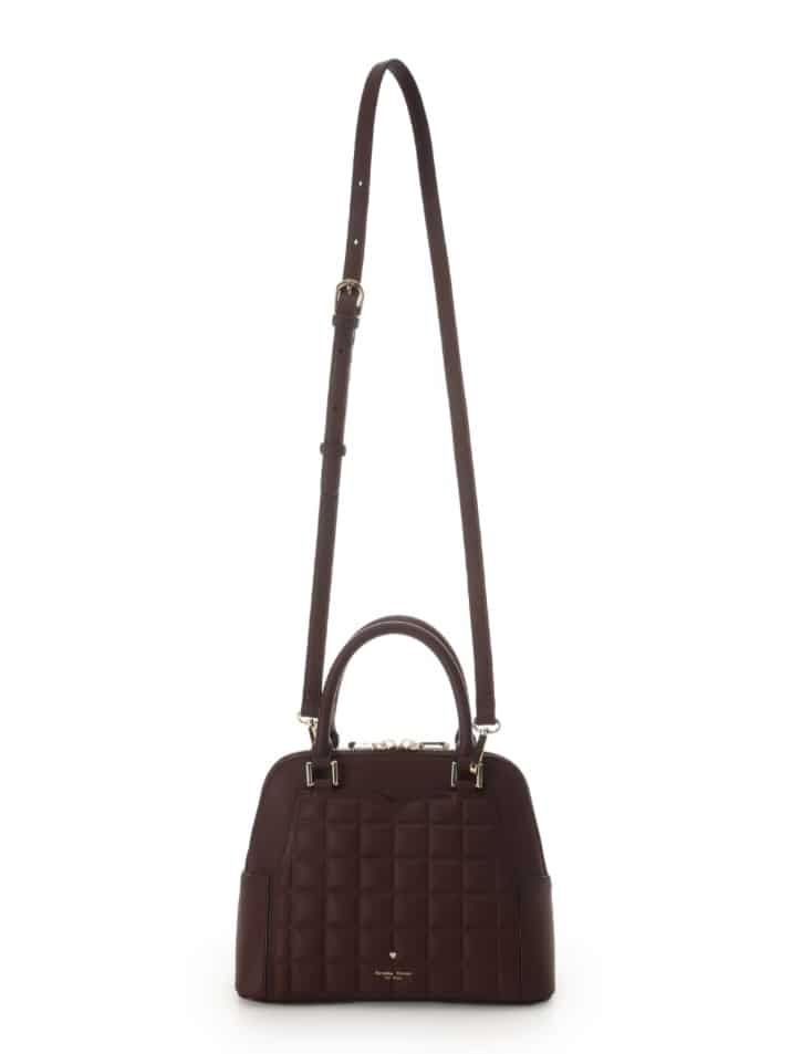 ビターハート ショルダーバッグ　ダークブラウン