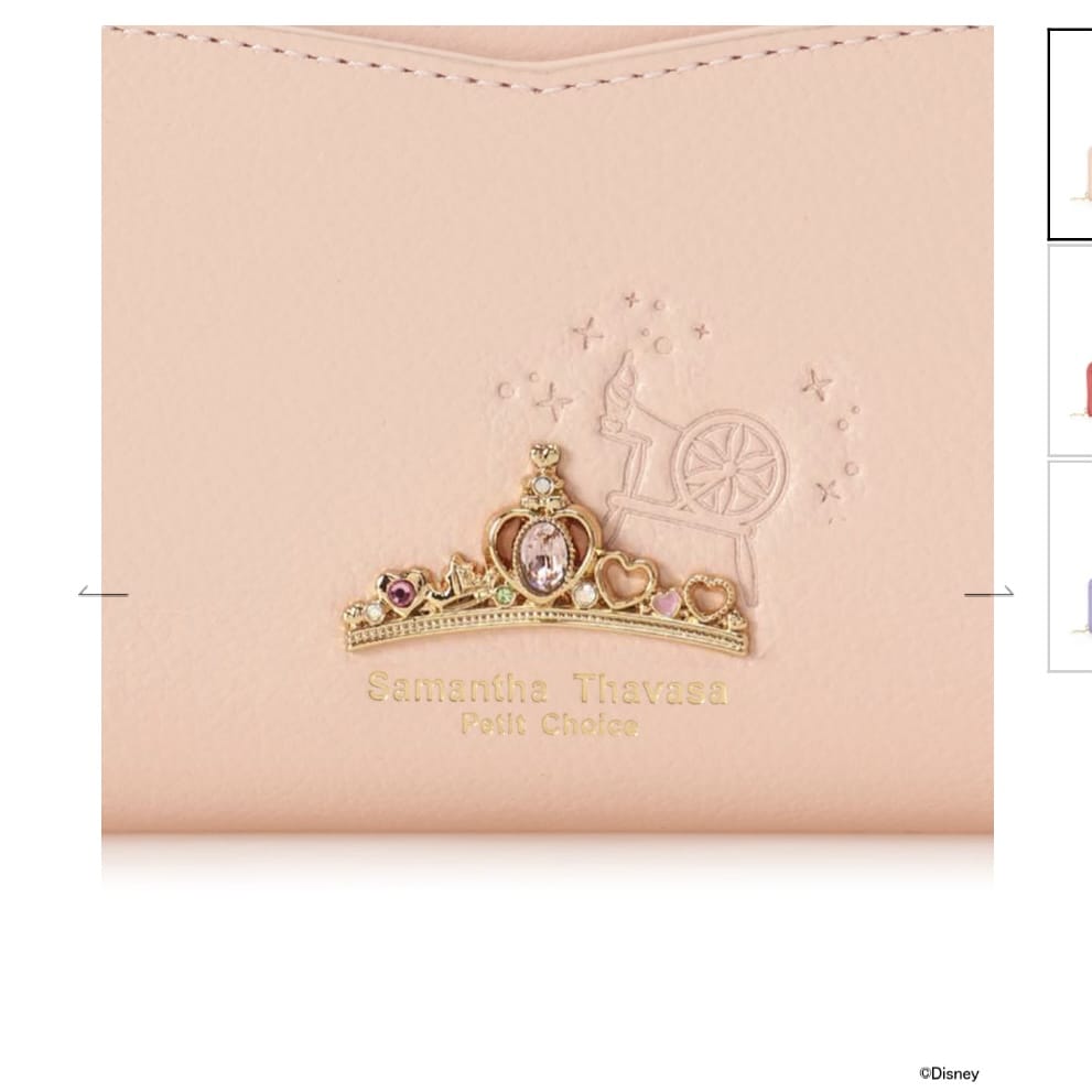 ディズニープリンセスコレクション」長財布 オーロラ姫｜ サマンサ