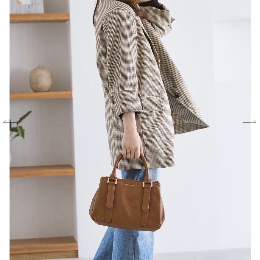 インナーレイヤーバッグ　ブラウン ブラウン