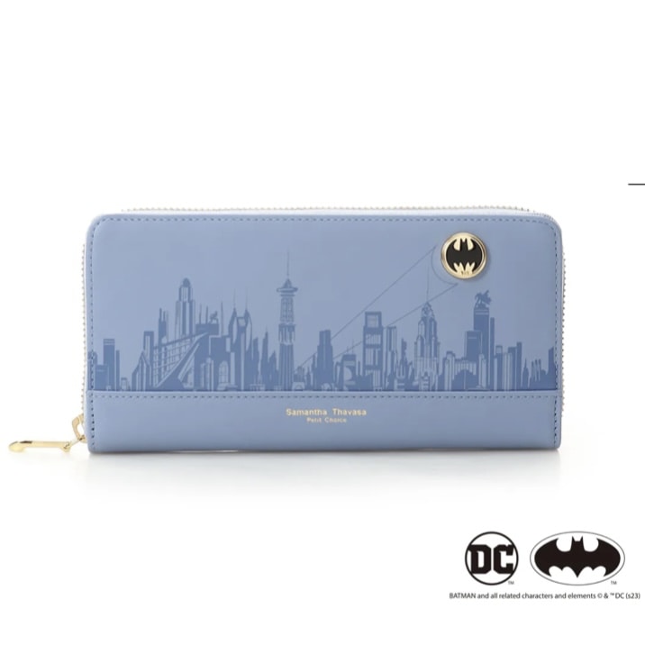 「バットマン」コレクション 長財布　ダルブルー