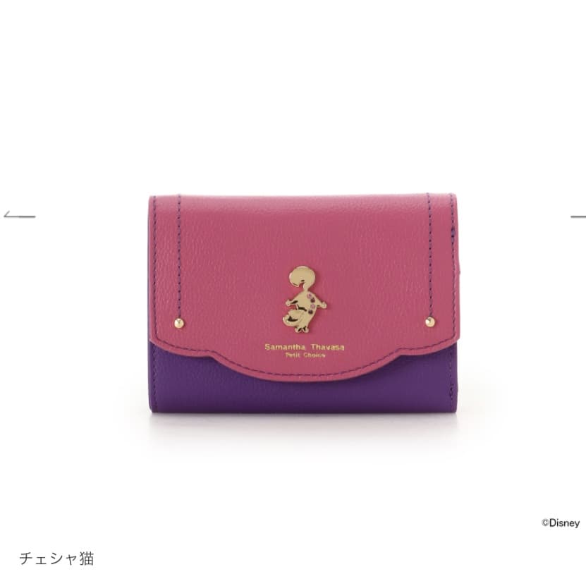 ディズニーコレクション　折財布　チェシャ猫