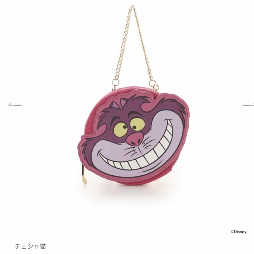 ディズニーコレクション　ポーチチャーム　チェシャ猫