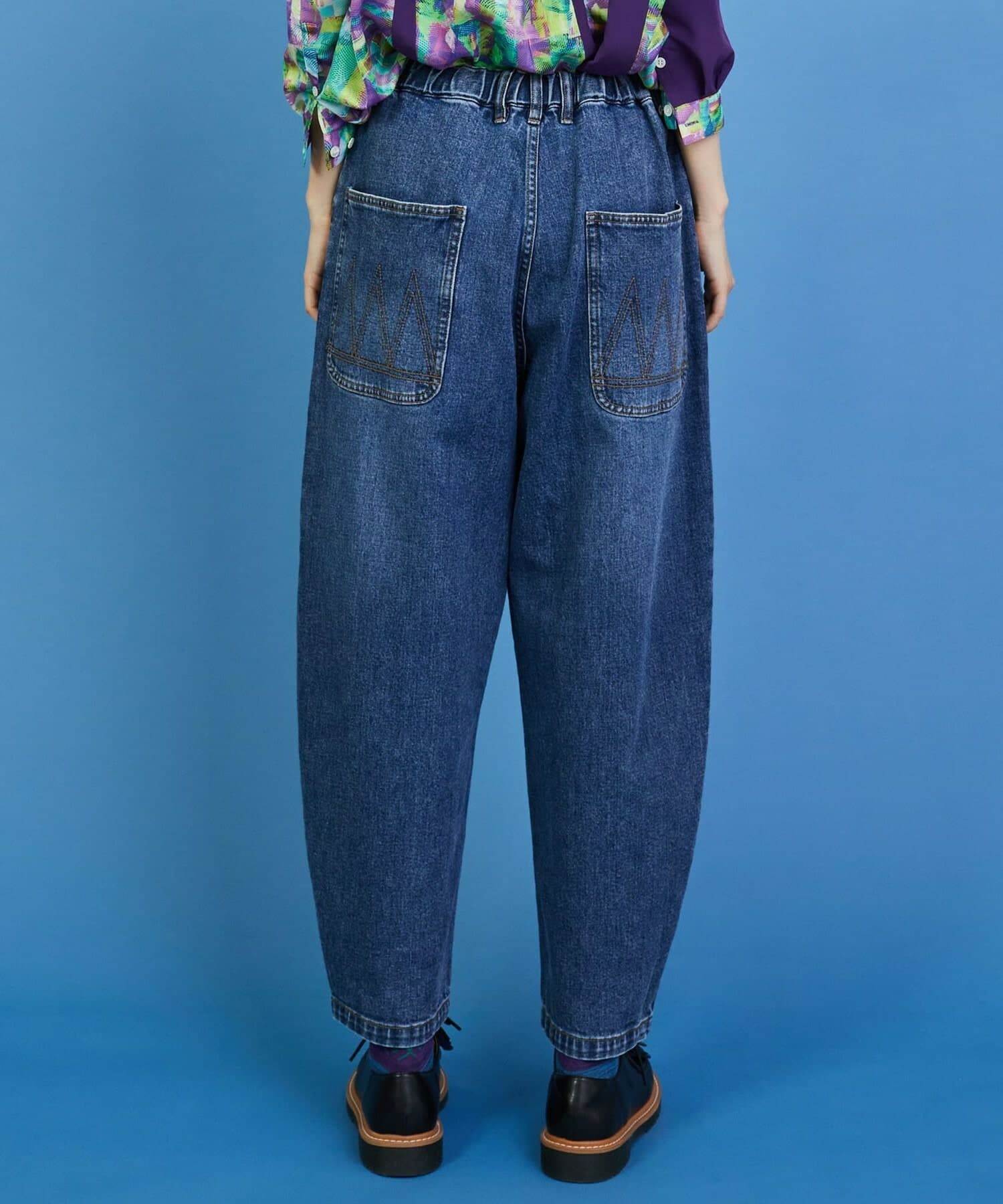 カーブデニム② ケミカル 0サイズ