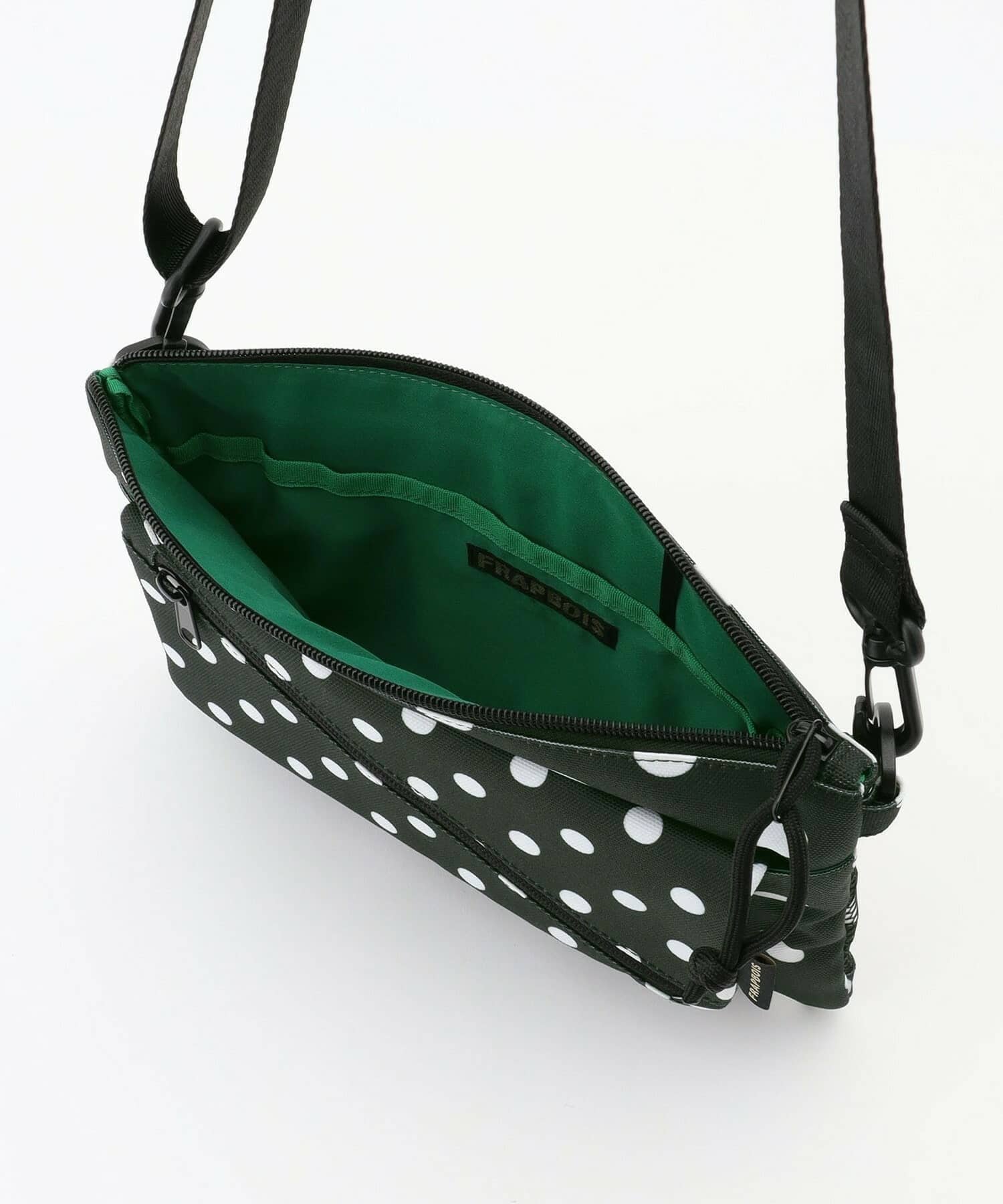 フラップサコッシュ カーキ Fサイズ