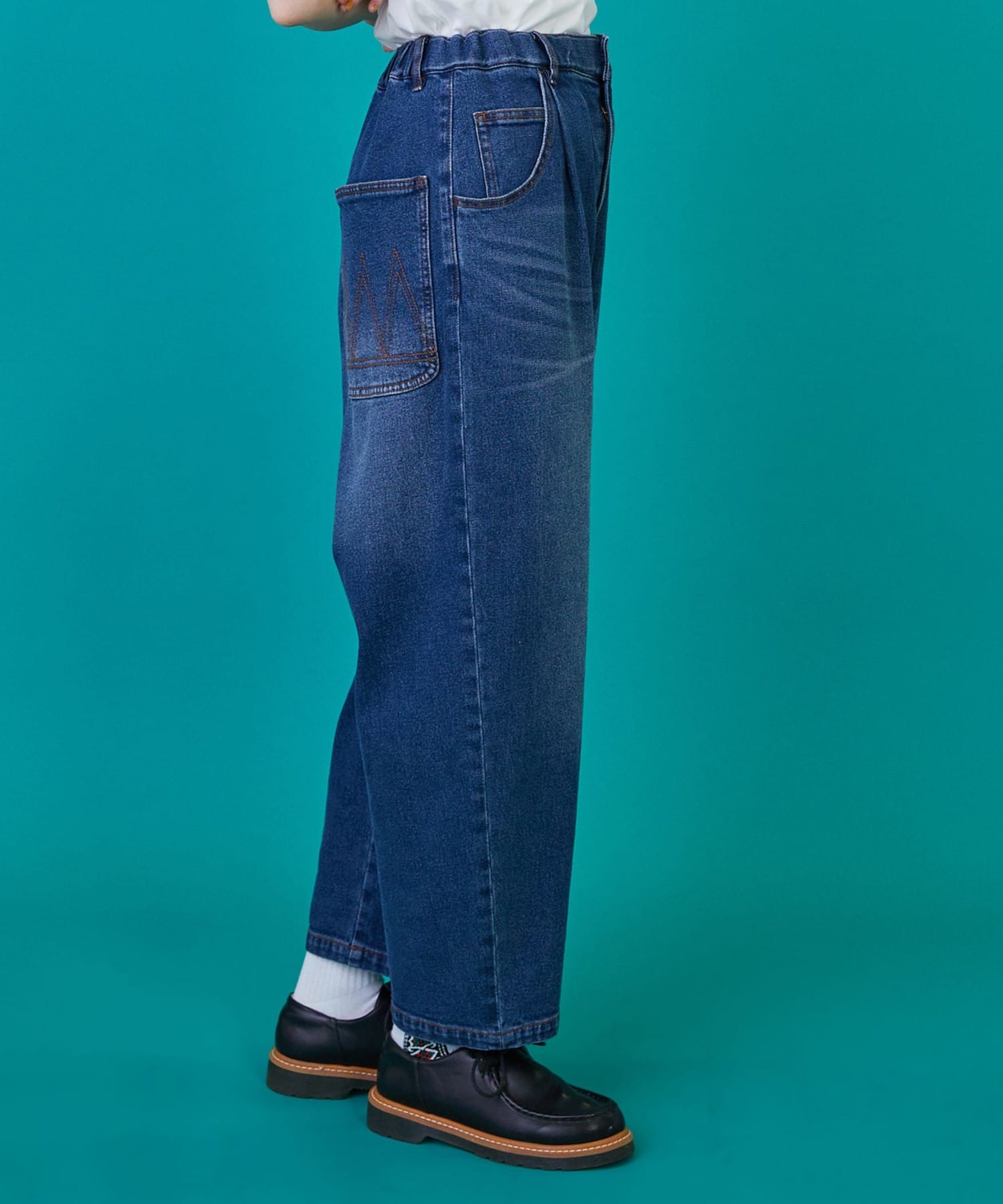 カーブデニム③（パンツ） ブルー 0サイズ