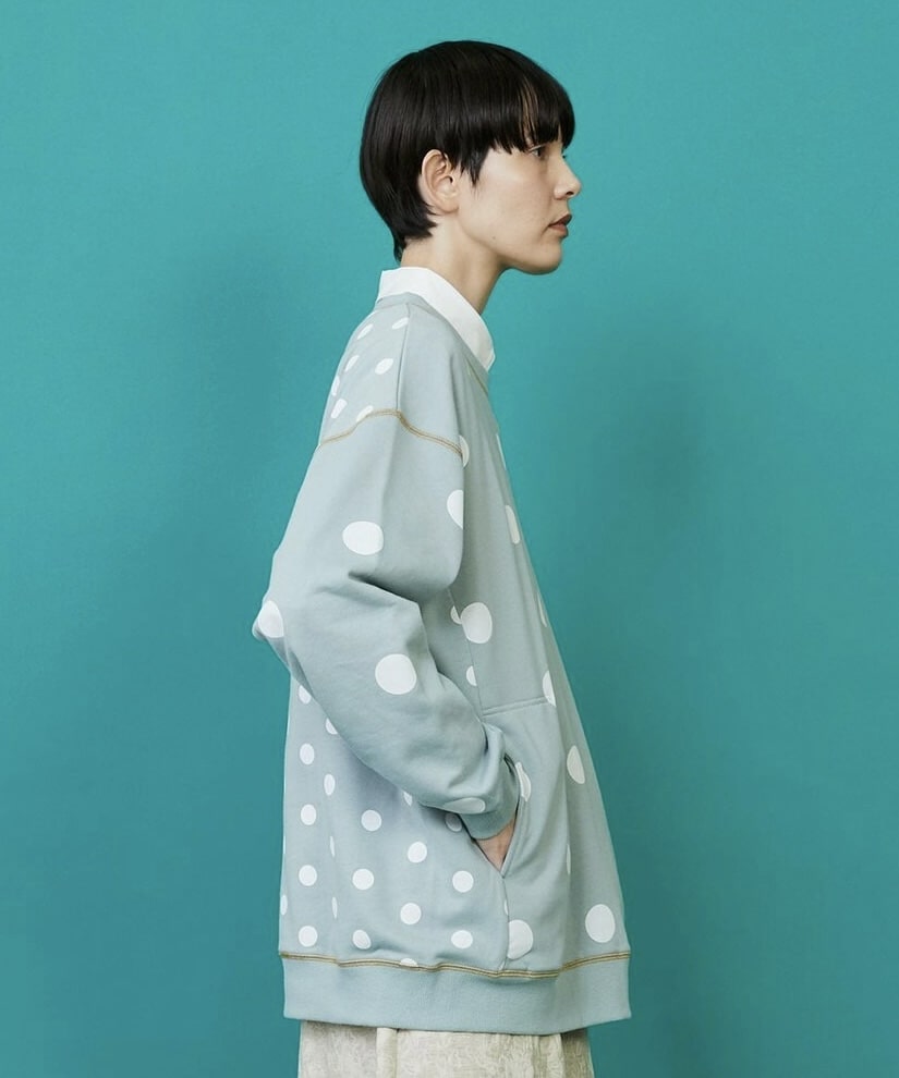 ステッチドット ミント 1サイズ