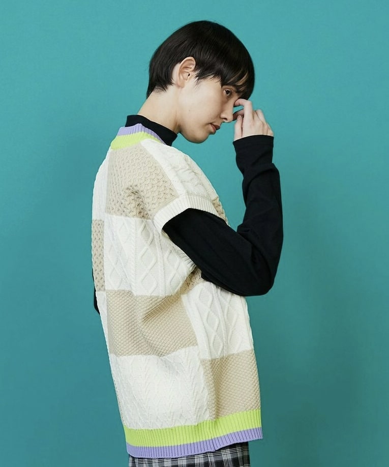 ケーブベスト オフホワイト 1サイズ