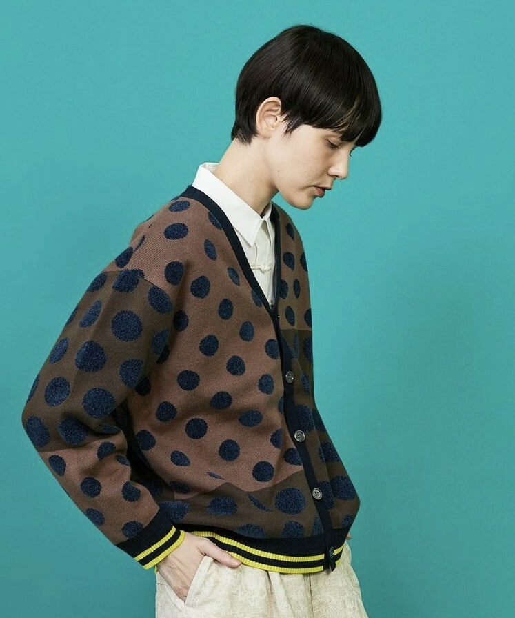 ドッツーニット ブラウン系 1サイズ