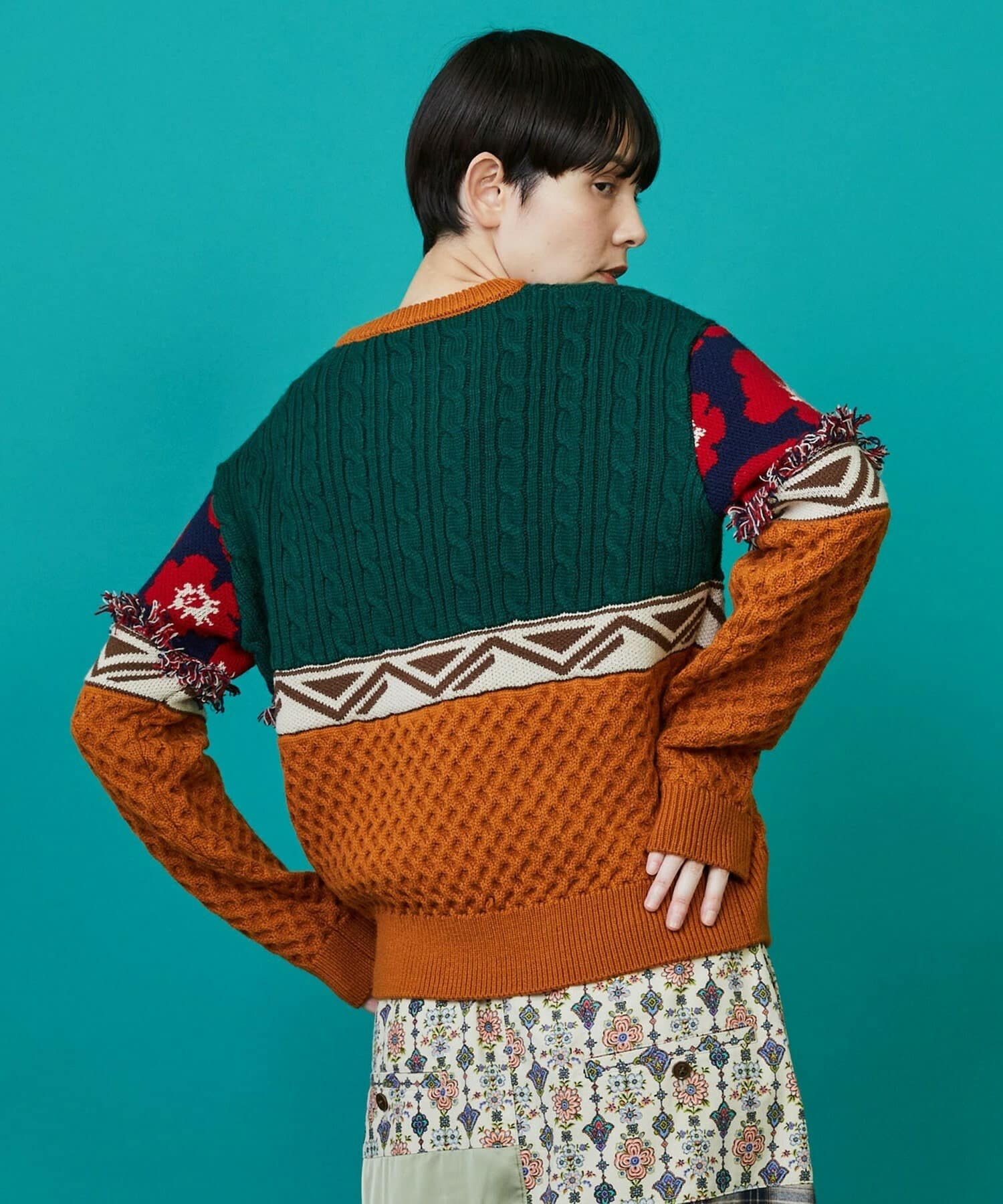 PWセーター キャメル 1サイズ