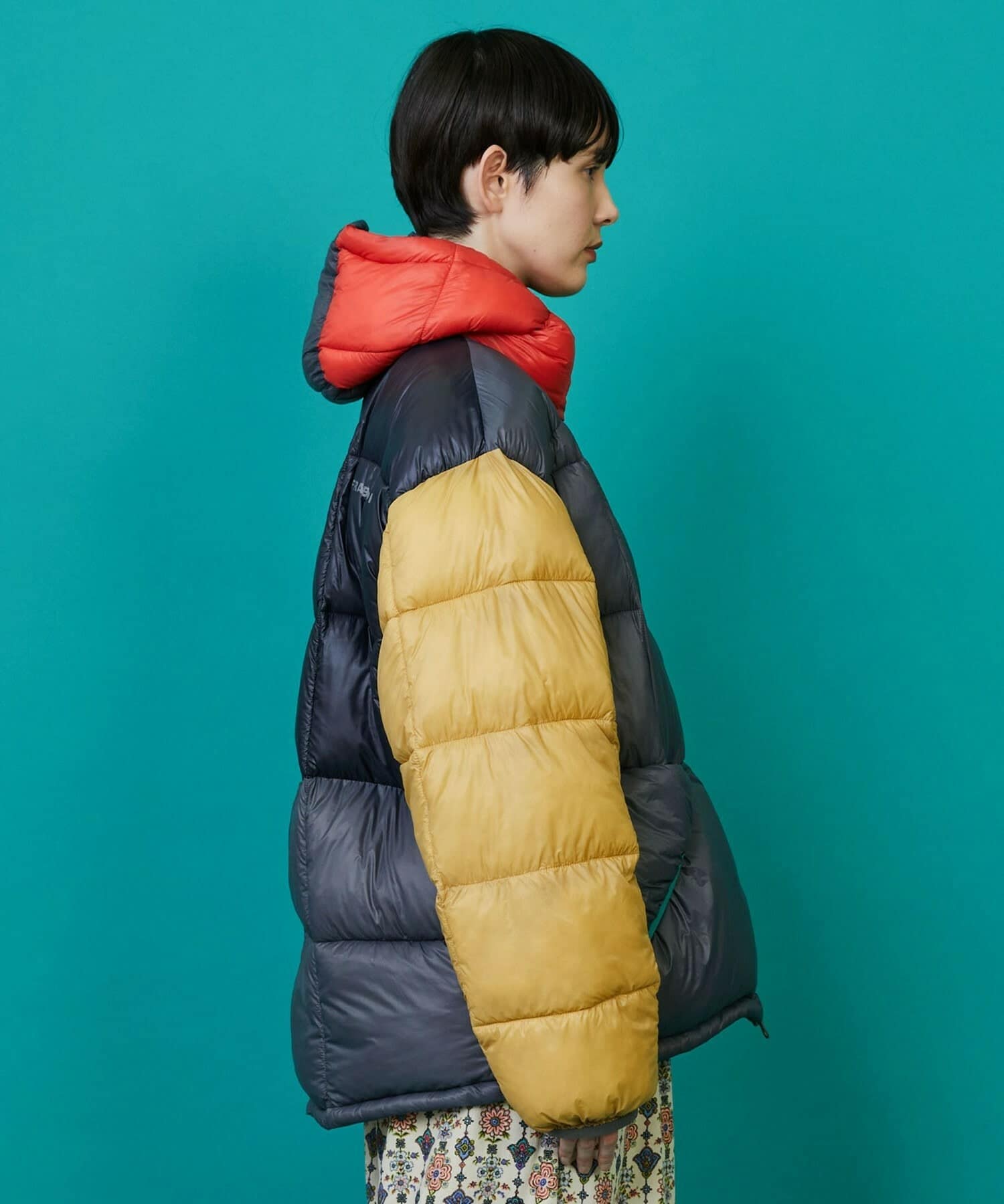 WILDTHINGS×FRAPBOIS 中綿ブルゾン マルチ Sサイズ